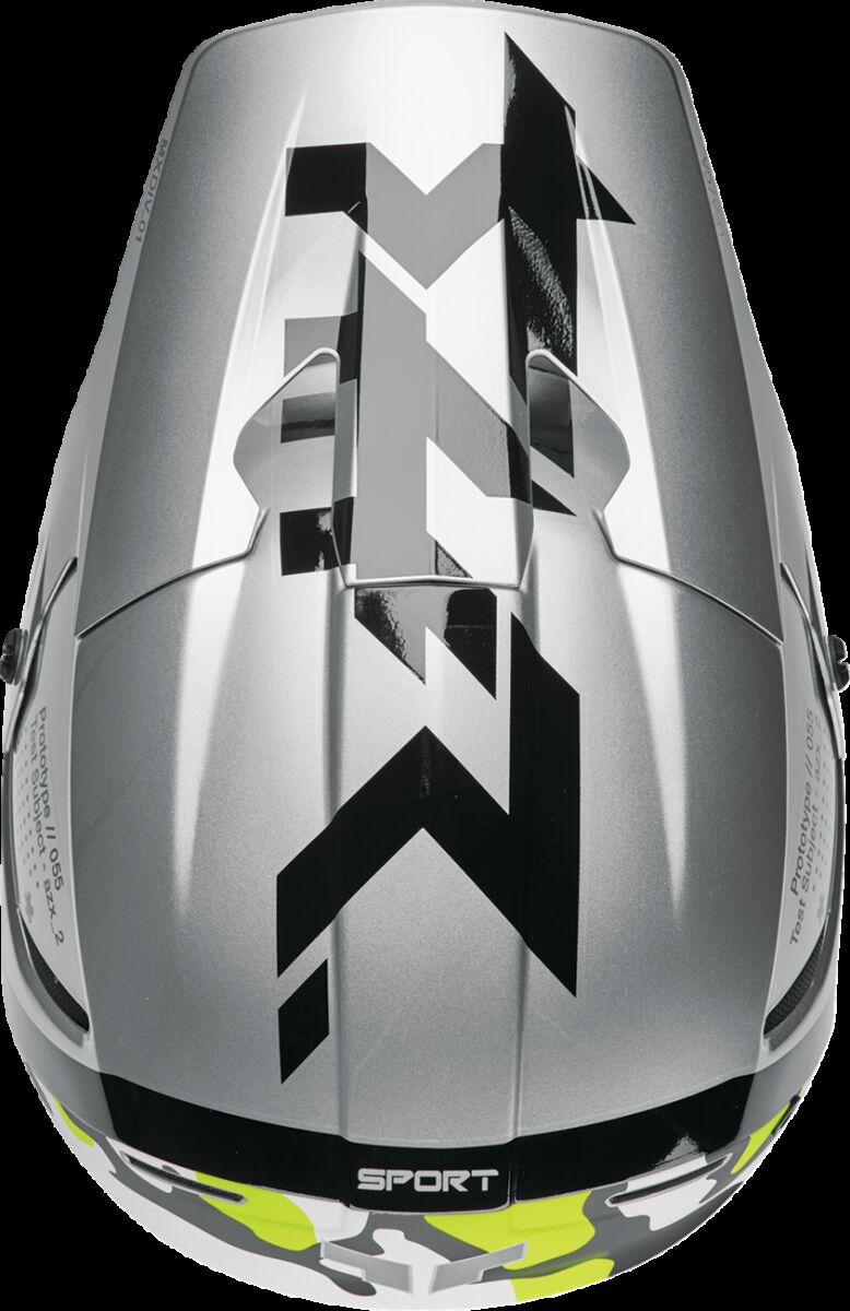 THOR HELMET REFLEX SPORT RIOT GY/AC 0110-8769