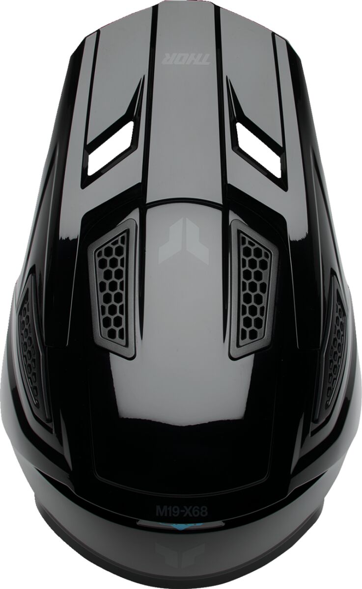 THOR Fleet Helmet - Blackout - Gloss Black - 2XL 0110-8969