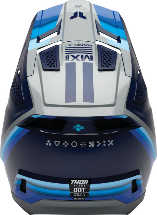 THOR HELMET FLEET DEFY BL/GY 2X 0110-9440