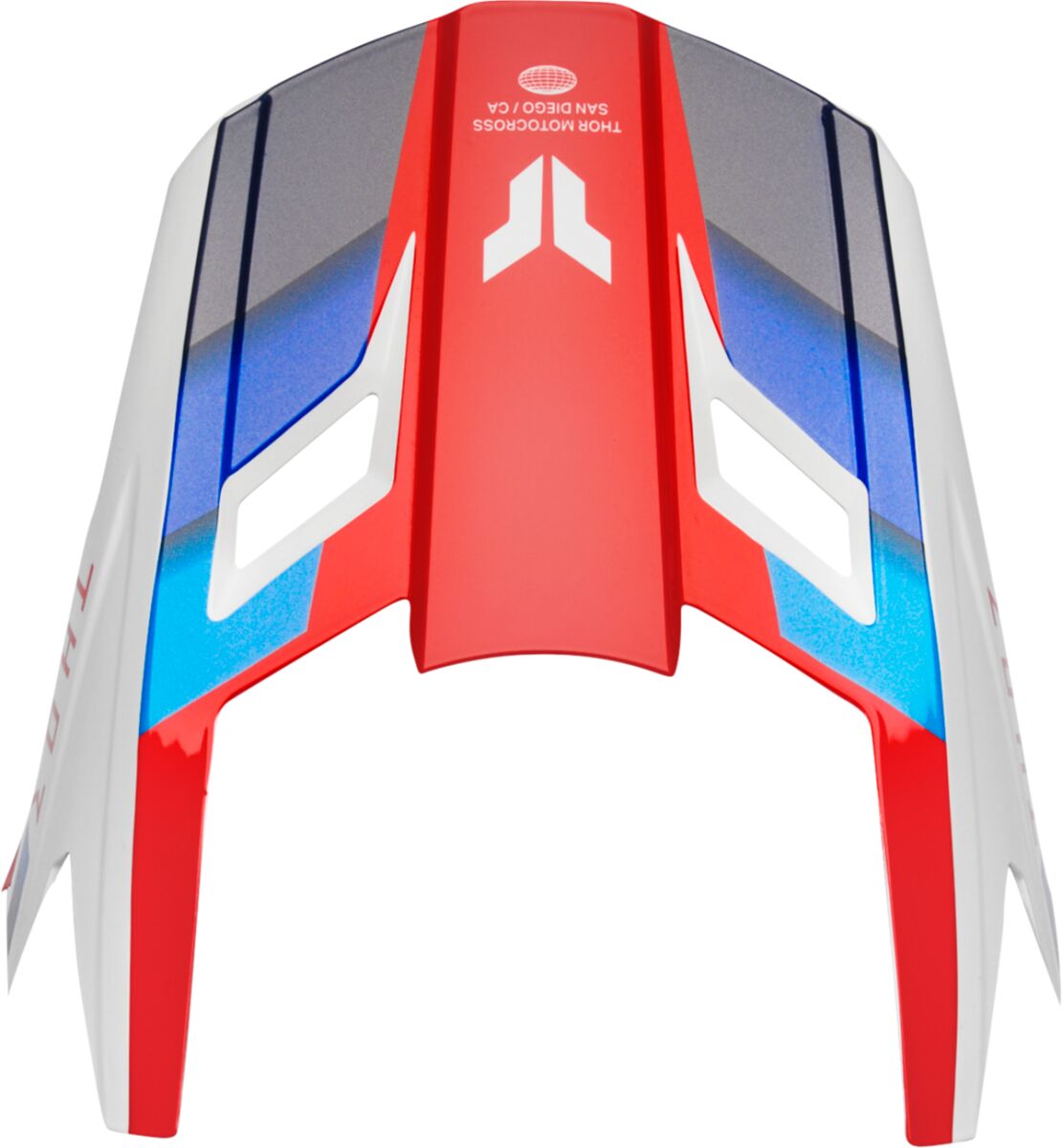 THOR VISOR KIT FLEET DEFY R/W/B XS- 0132-1989