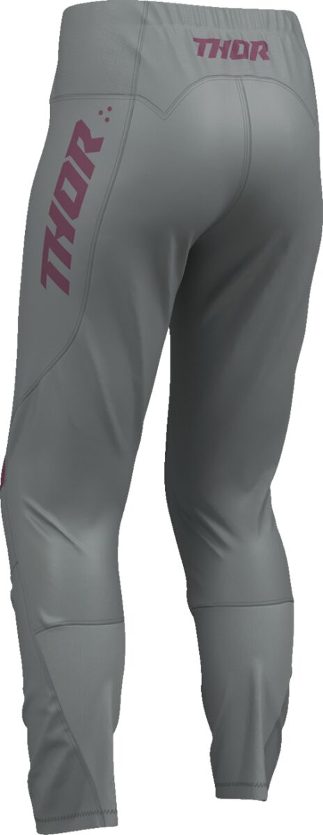 THOR PANT WMN RIDEMODE MENACE PURP/GY 3/4 2902-0433