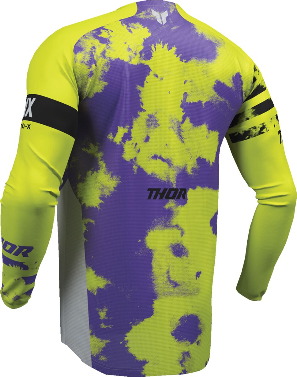 THOR JERSEY YTH LAUNCHMODE BLEACH GY/ACID 2XS 2912-2578