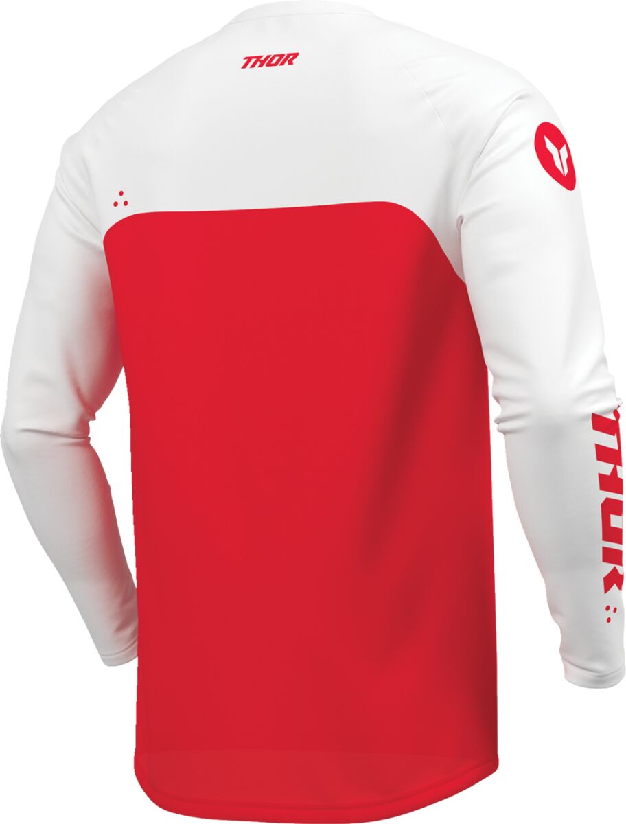 THOR JERSEY YTH RIDEMODE MENACE RED M 2912-2623