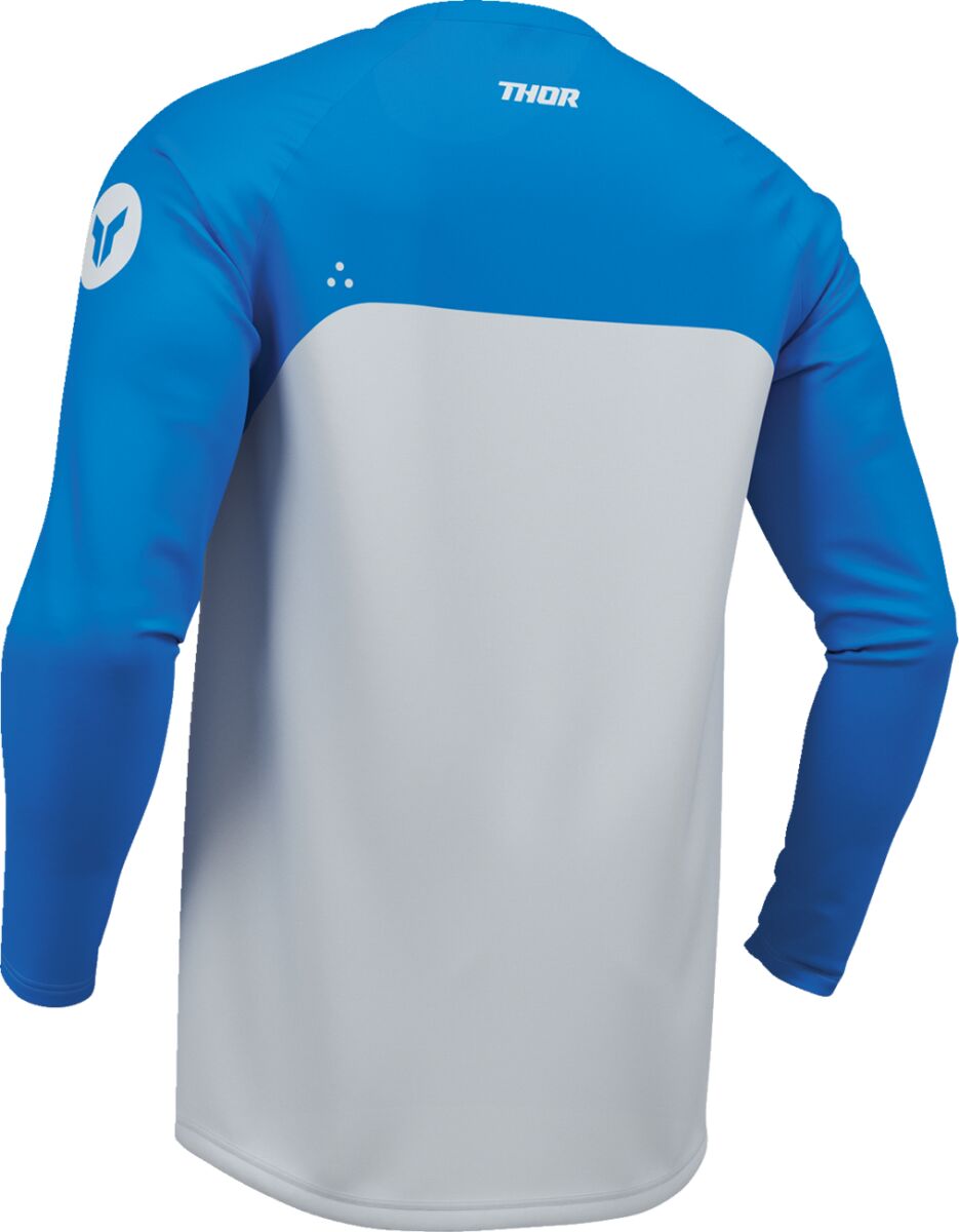 THOR JERSEY YOUTH RIDEMODE MENACE BLUE LG 2912-2680
