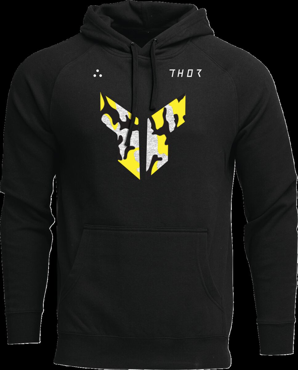 THOR HOODIE ICONIC BLACK 2X 3050-7019