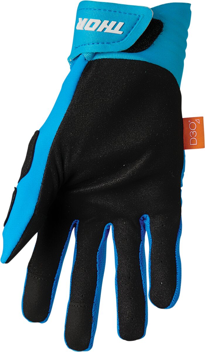 THOR GLOVE REBOUND BLUE/WH MD 3330-6718