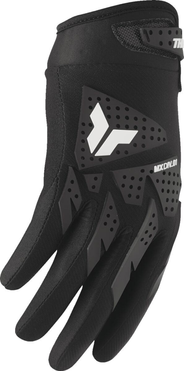 THOR GLOVES WMN LAUNCHMODE-XP BLACK M 3331-0289