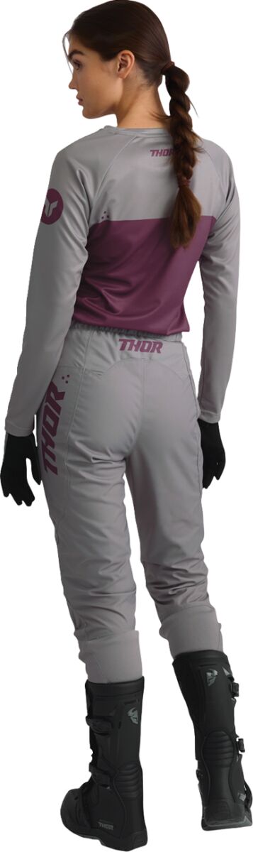 THOR GLOVES WMN RIDEMODE STATIC GRAY L 3331-0302