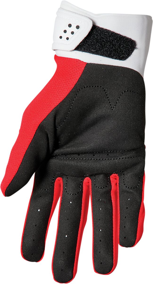 THOR GLOVE SPCTRM YT RD/WH SM 3332-1609
