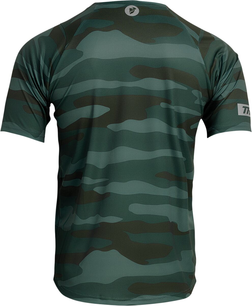 THOR JRSY ASIST SS CAMO GN XS 5020-0019