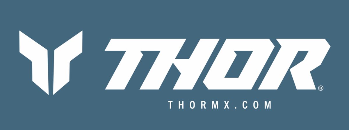 THOR BANNER THOR STEEL/WHITE 9905-0247