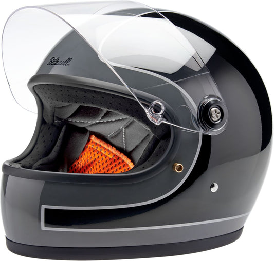BILTWELL Helmet Gringo S Gloss STRM GYBK TRK SM 1003-562-502
