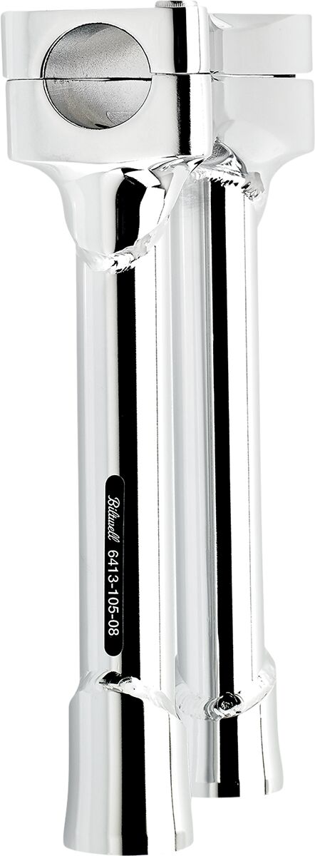BILTWELL Chrome 8" Oversized Murdock Risers 6413-105-08