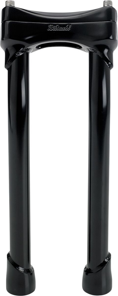 BILTWELL Black 12" Oversized Murdock Pullback Risers 6414-201-12