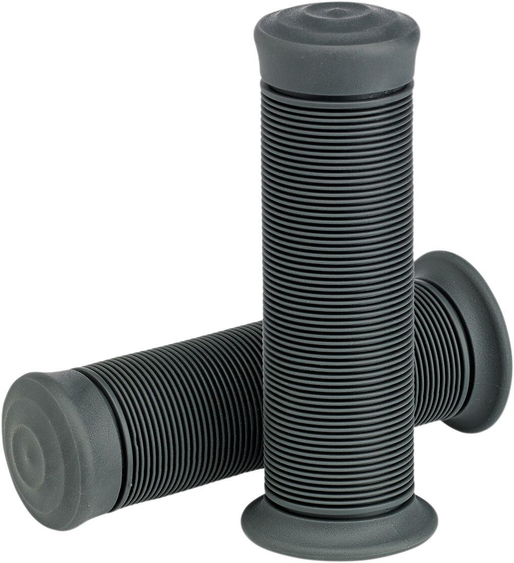 BILTWELL KUNG FU 1" GRIPS KRATON RUBBER GRAY 6701-0501