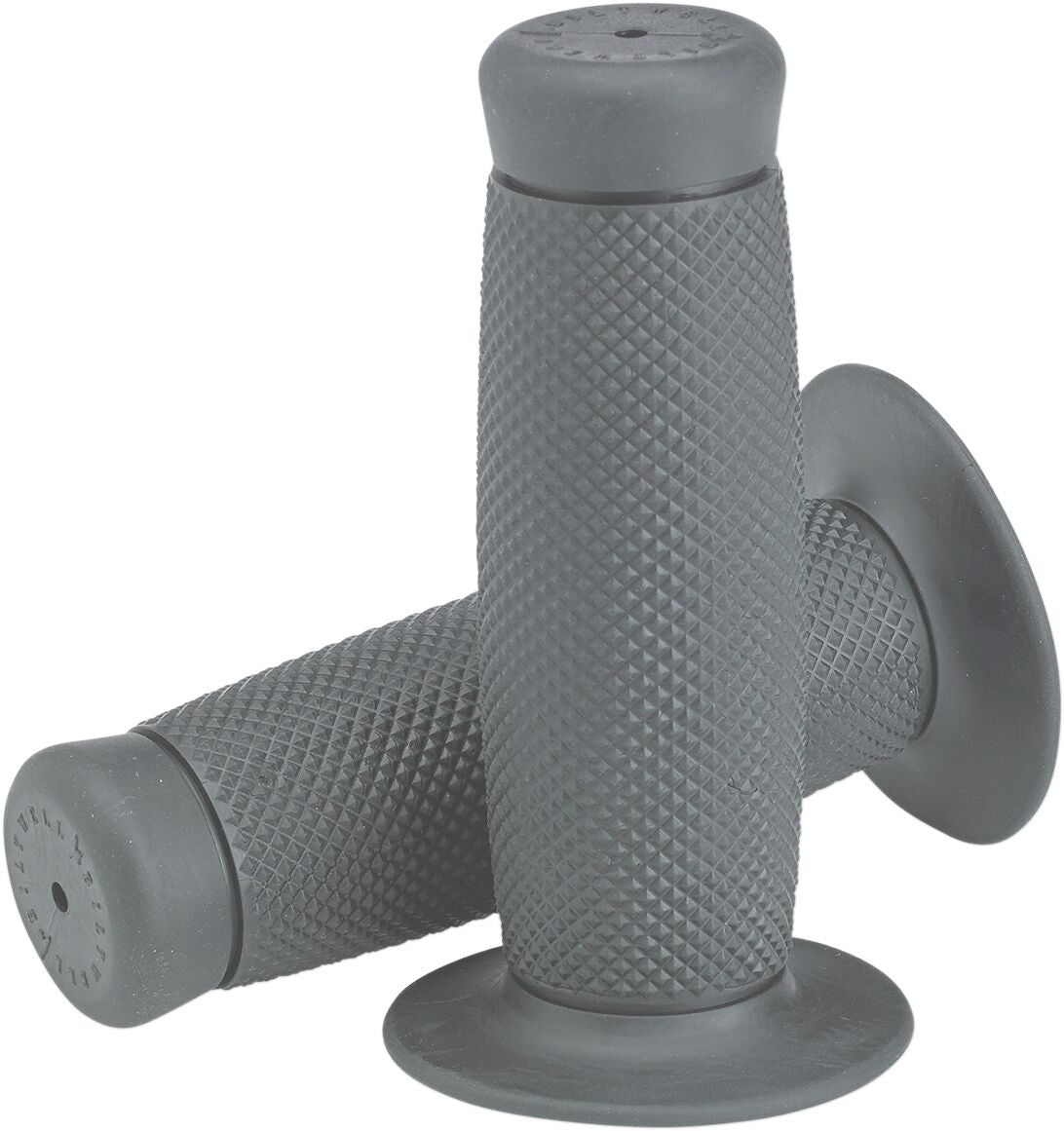 BILTWELL RENEGADE 1" GRIPS KRATON RUBBER GRAY 6704-0501