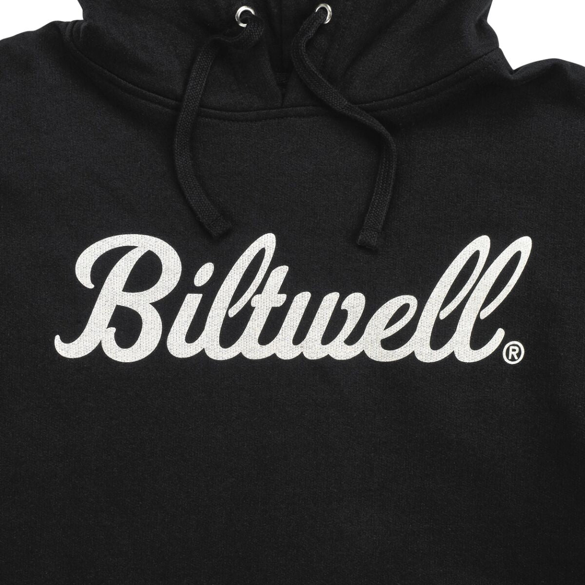 BILTWELL HOODIE SCRIPT PULLOVER BK 2X 8124-027-006