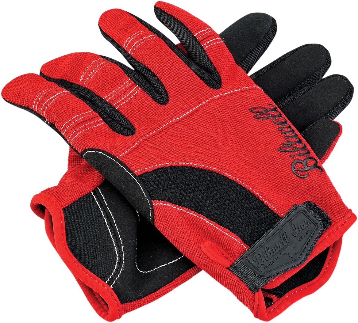 BILTWELL GLOVES MOTO R/B/W XS 1501-0804-001