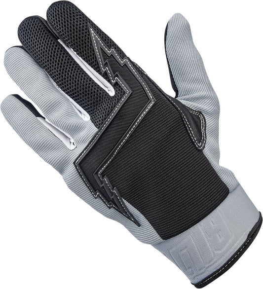BILTWELL Gloves BAJA GRY/BLK SM 1508-1101-302