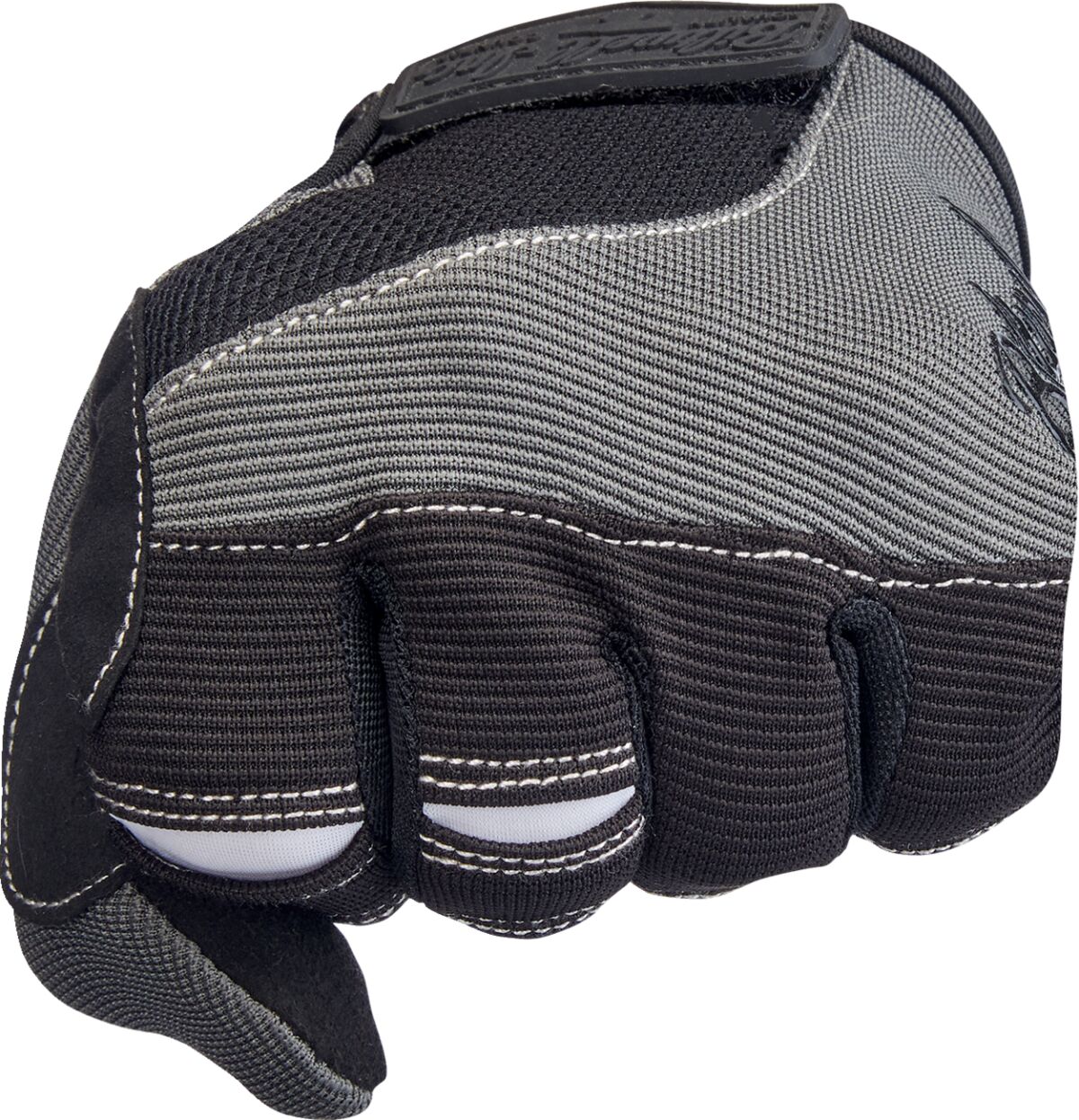 BILTWELL GLOVES MOTO GRY/BLK LG 1501-1101-004