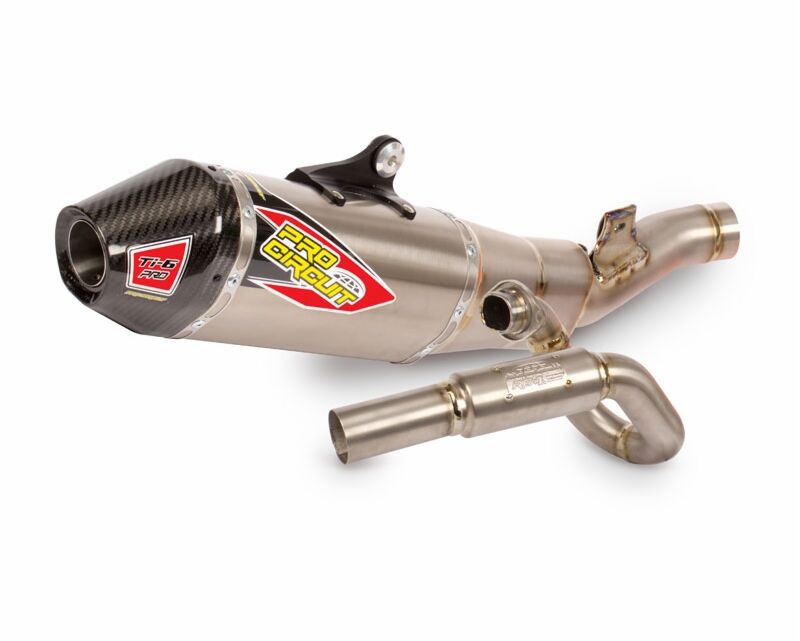 PRO CIRCUIT TI-6 PRO TITANIUM SYSTEM W/CARBON END CAPS 0322445FP