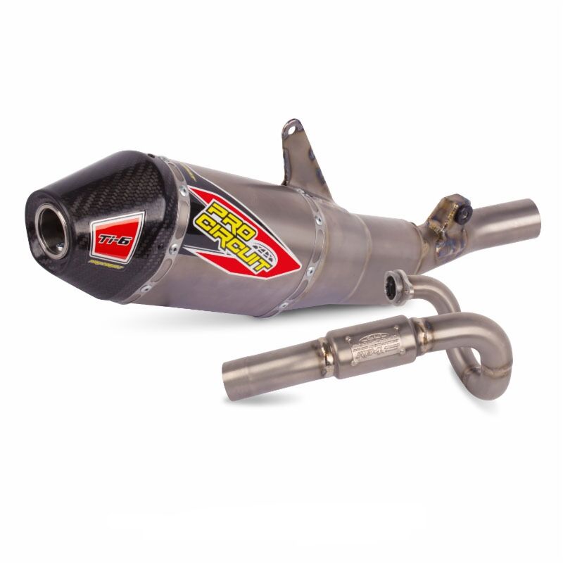 PRO CIRCUIT TI-6 TITANIUM SYSTEM W/CARBON END CAPS 0312425F