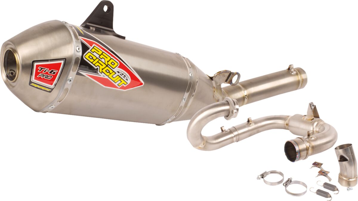 PRO CIRCUIT TI-6 PRO BC FULL TITANIUM EXHAUST SYSTEM 0332625BC