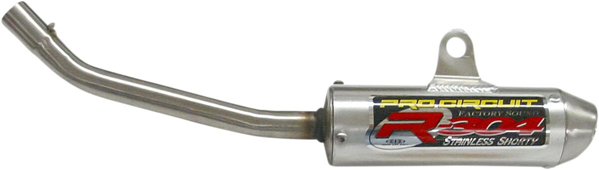 PRO CIRCUIT R-304 SHORTY EURO SS SILENCER ST04125-RE