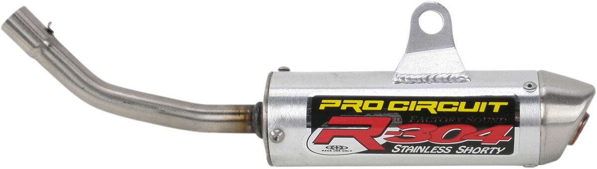 PRO CIRCUIT R-304 SHORTY EURO SS SILENCER ST09085-RE