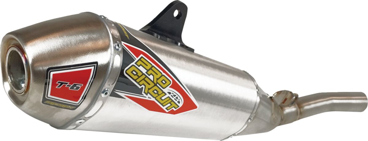 PRO CIRCUIT T-6 STAINLESS STEEL ALUMINIUM SLIP-ON MUFFLER 0132345A