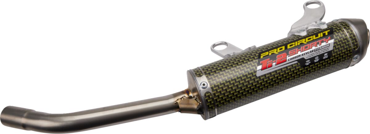 PRO CIRCUIT TI-2 SHORTY TITANIUM/KEVLAR SILENCER 1152312K