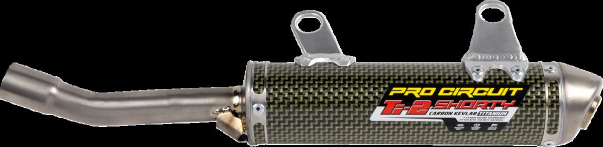 PRO CIRCUIT TI-2 SHORTY TITANIUM/KEVLAR SILENCERSILENCER RI-2R-304 KTM250 1152325K
