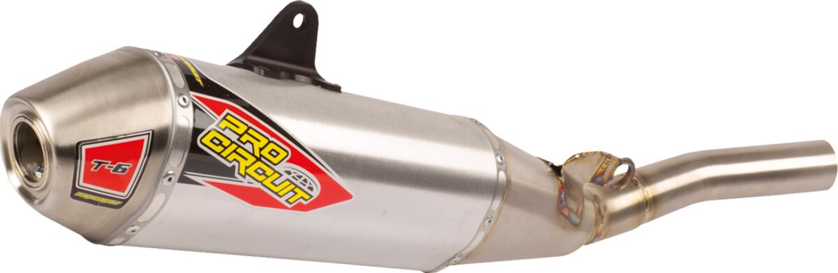 PRO CIRCUIT T-6 STAINLESS STEEL ALUMINIUM SLIP-ON MUFFLER 0132645A