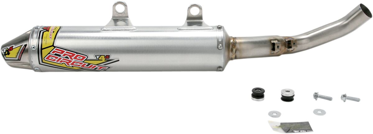 PRO CIRCUIT SLIP-ON MUFFLER/SILENCER T-4 STAINLESS ALUMINIUM ATV 4QY06700