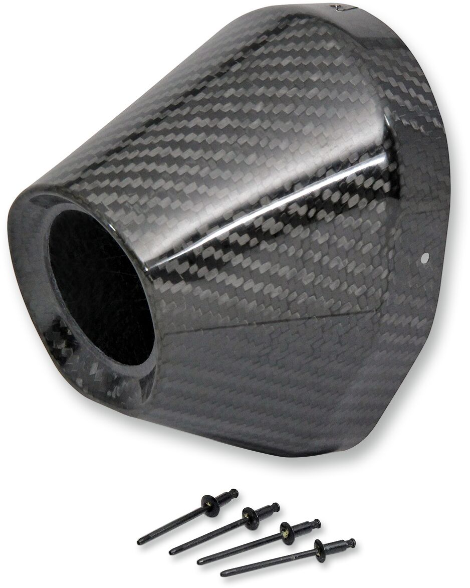PRO CIRCUIT END CAP CARBON 114MM (4.5") HOLE 44MM (1,75") FOR TI-5 TI-6 PC4022-0001