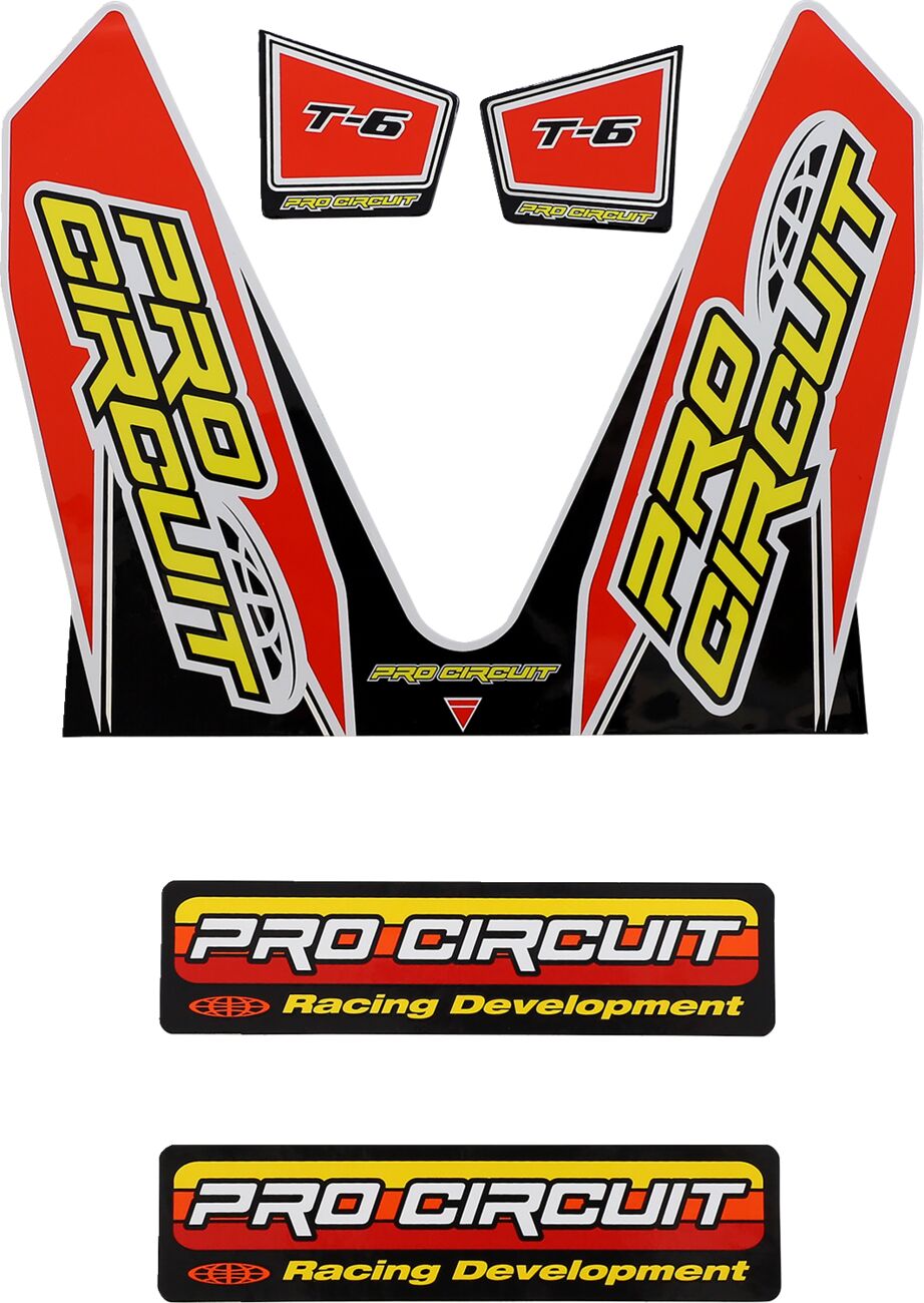 PRO CIRCUIT DECAL T6 MINI 110 DC22MINI