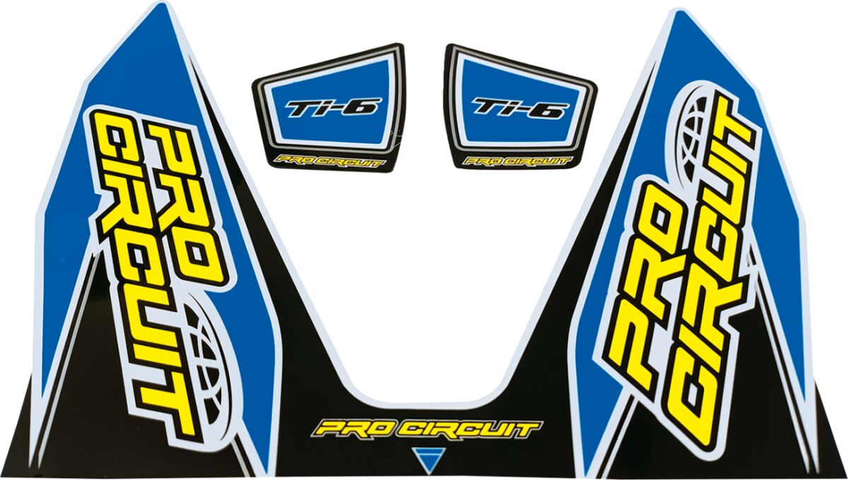 PRO CIRCUIT DECAL TI6 LIGHT BLUE DC22TI6-LB