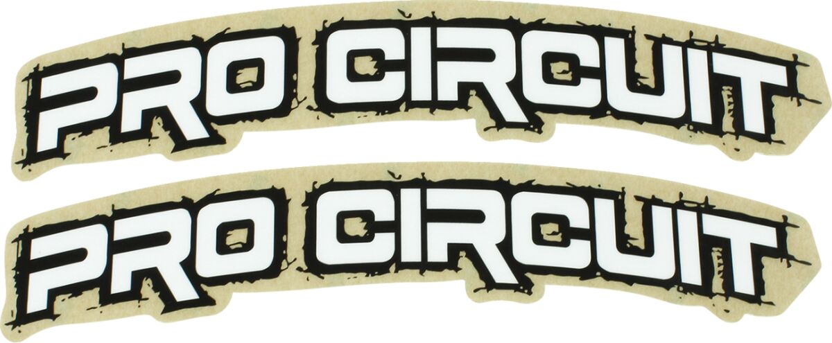 PRO CIRCUIT FRT FNDR DECAL PC RETRO DC0010-RETRO