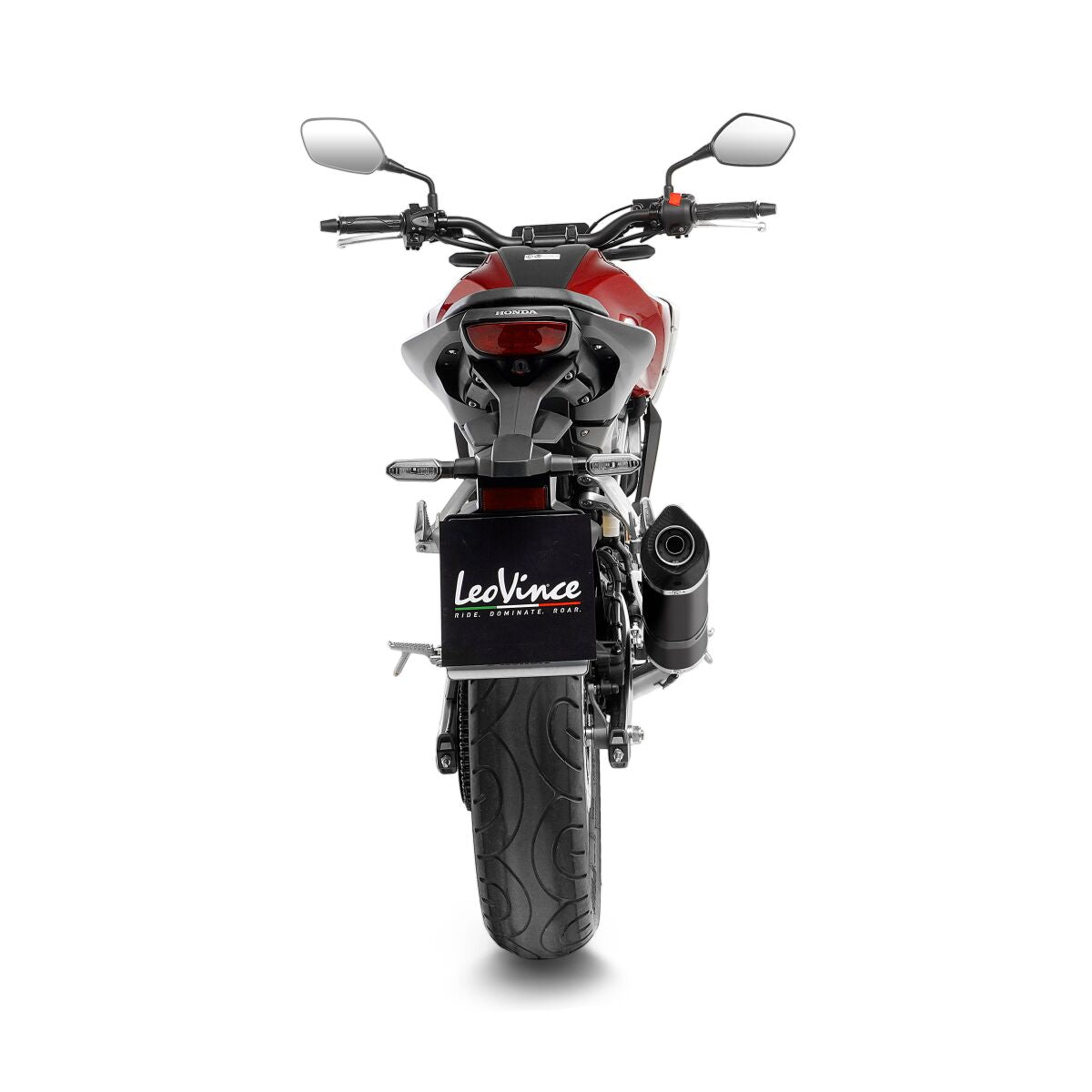 LEOVINCE LV ONE EVO BLACK EDITION STAINLESS STEEL EXHAUST SYSTEM WITH CAT 14390EBK