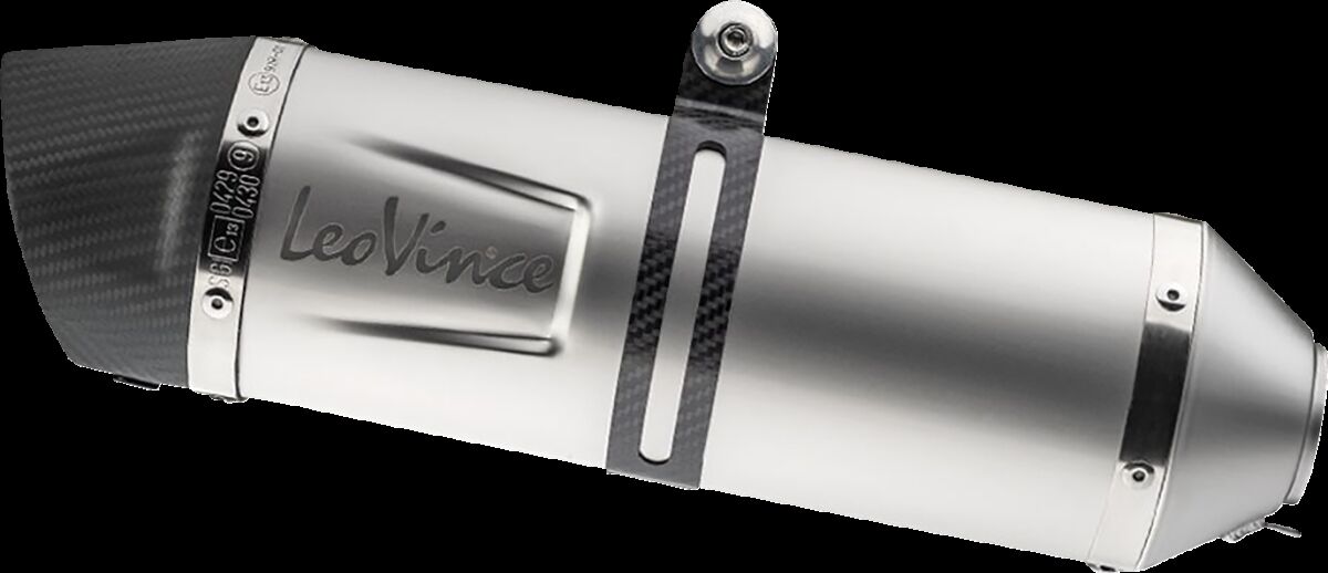 LEOVINCE LV ONE EVO EXHAUST SYSTEM STAINLESS STEEL 14398E