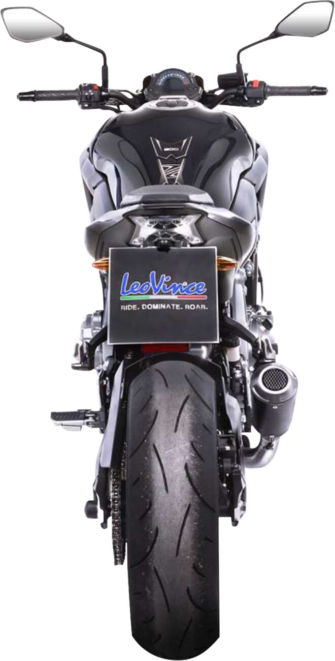 LEOVINCE SLIP-ON LV10 BLACK Z900 15204B