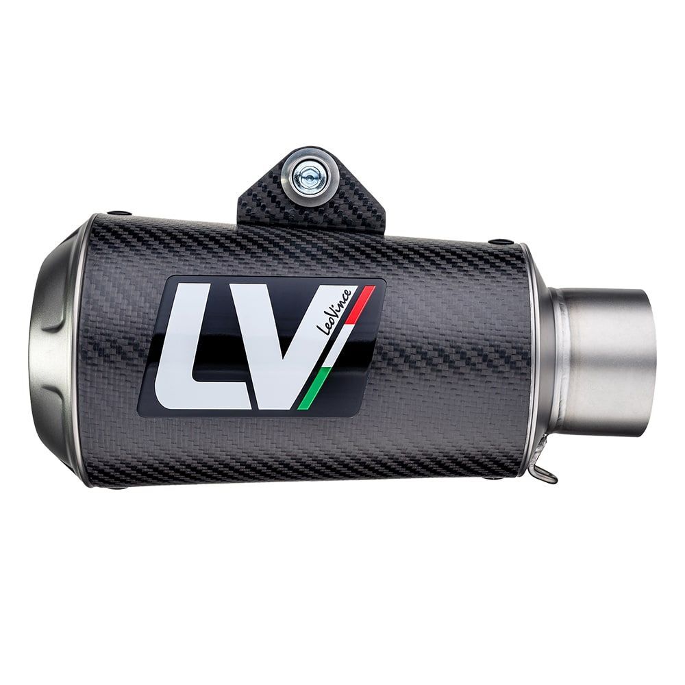 LEOVINCE LV-10 CARBON FIBER SLIP-ON MUFFLER ECE 15239C