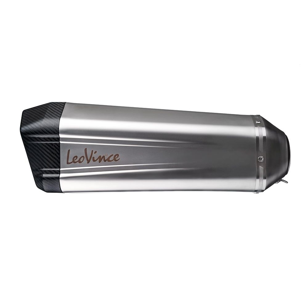 LEOVINCE LV-12 STAINLESS STEEL SLIP-ON MUFFLER 15307