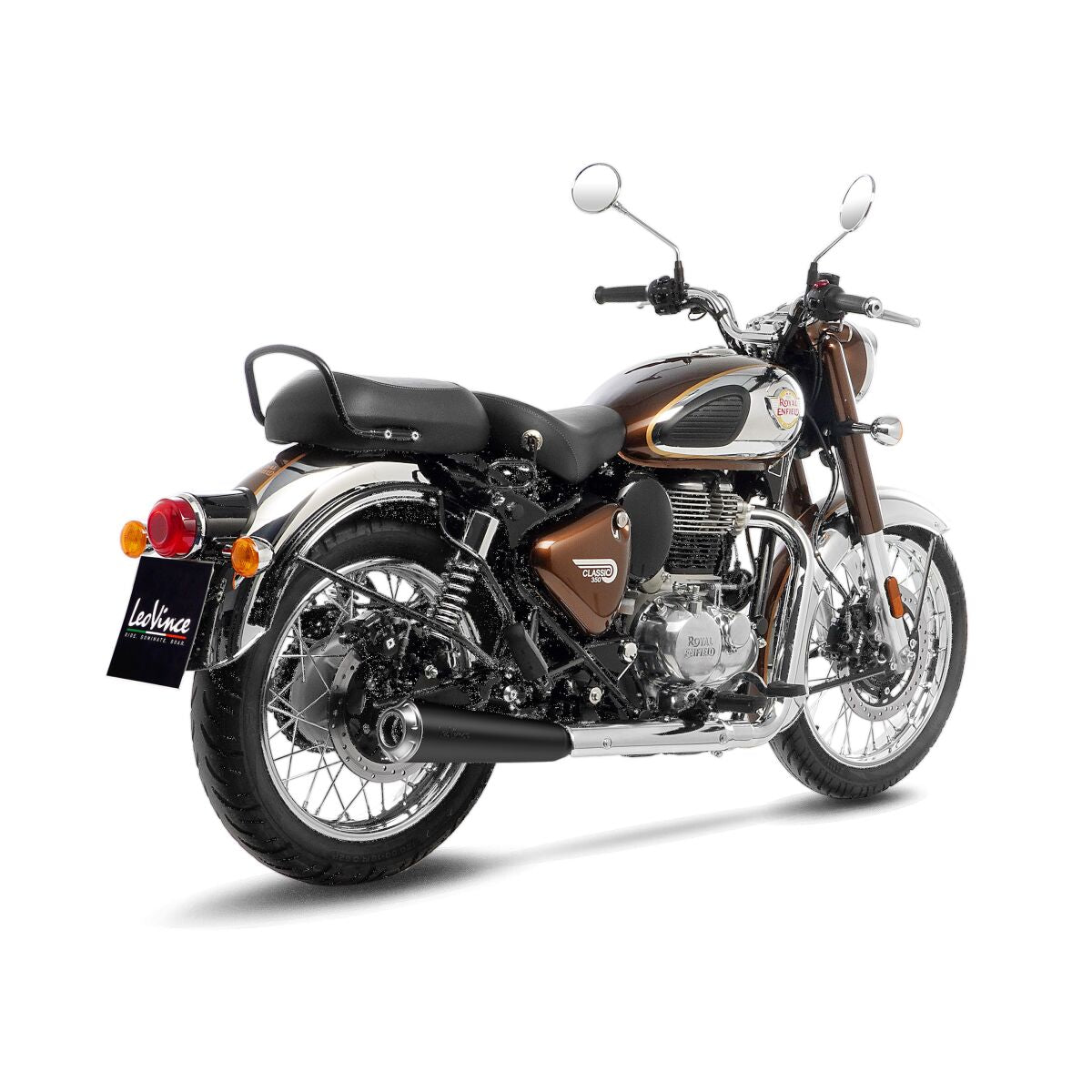LEOVINCE LV Classic Racer Black Edition Slip-On Muffler 15008B