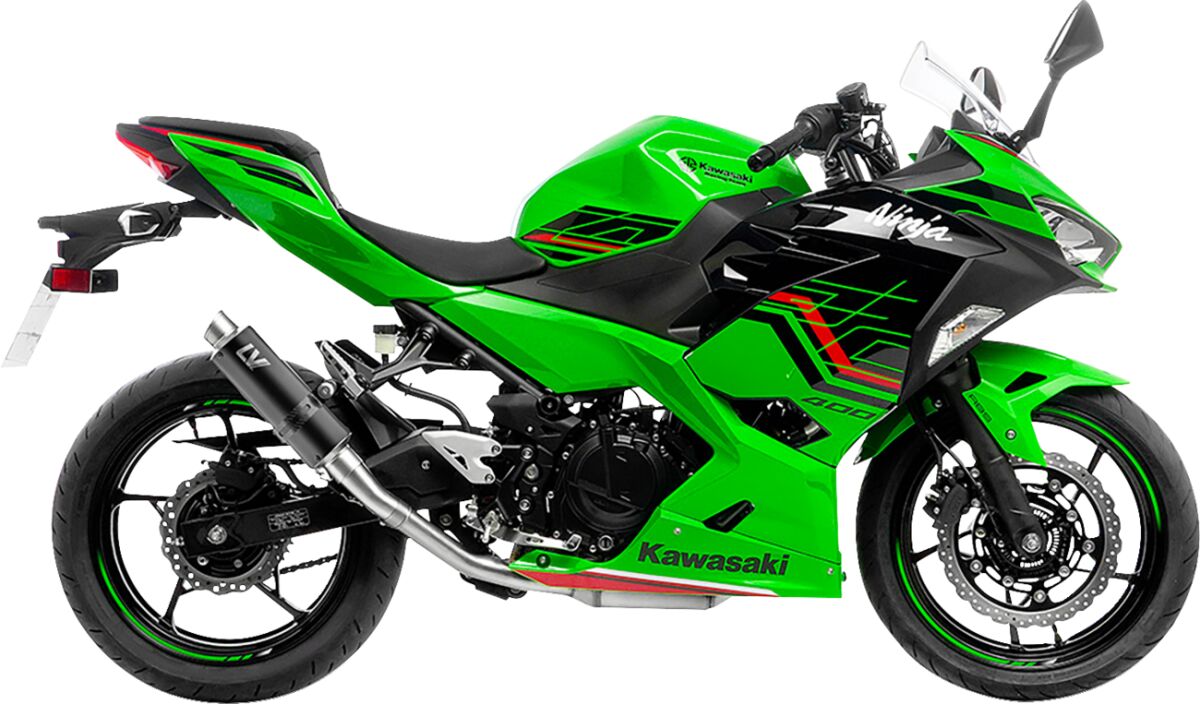LEOVINCE MUFFLER GP CORSA BLACK Z NINJA 400 500 3389BU