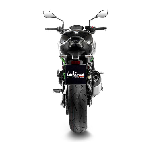 LEOVINCE LV-14R STAINLESS STEEL SLIP-ON MUFFLER ECE 15603