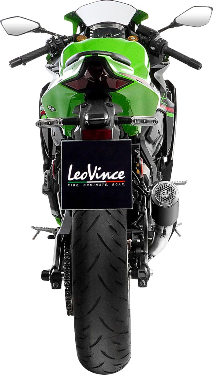 LEOVINCE MUFFLER LV-CORSA S BLACK KAWASAKI ZX-4R RR 15409SBU