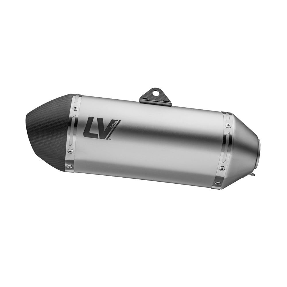 LEOVINCE LV-14 STAINLESS STEEL SLIP-ON MUFFLER ECE 15629