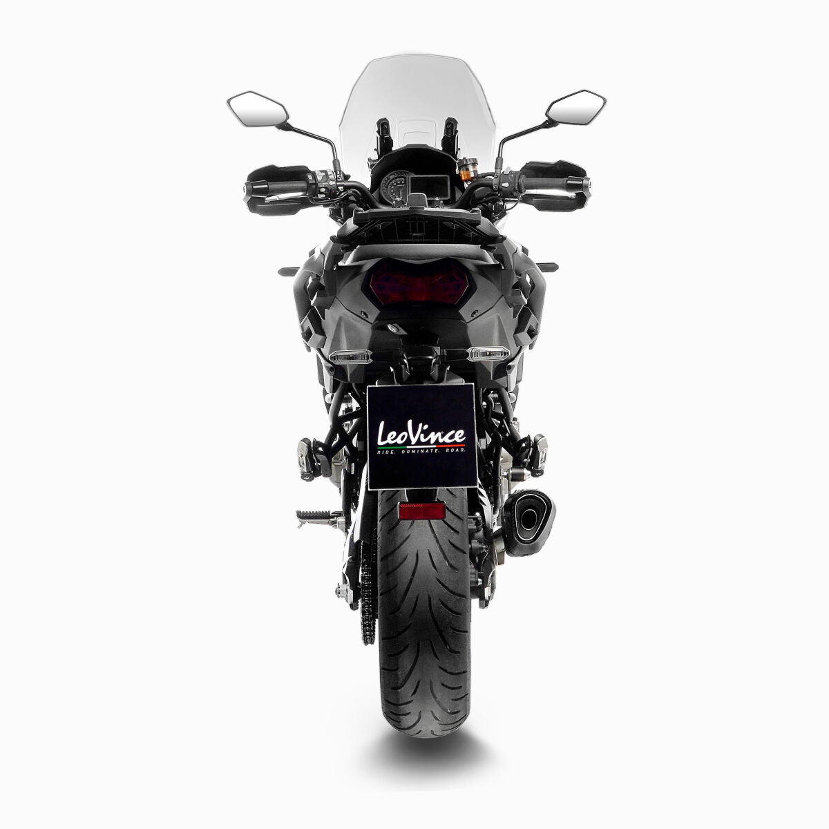 LEOVINCE LV-14R BLACK EDITION SLIP-ON MUFFLER ECE 15623B