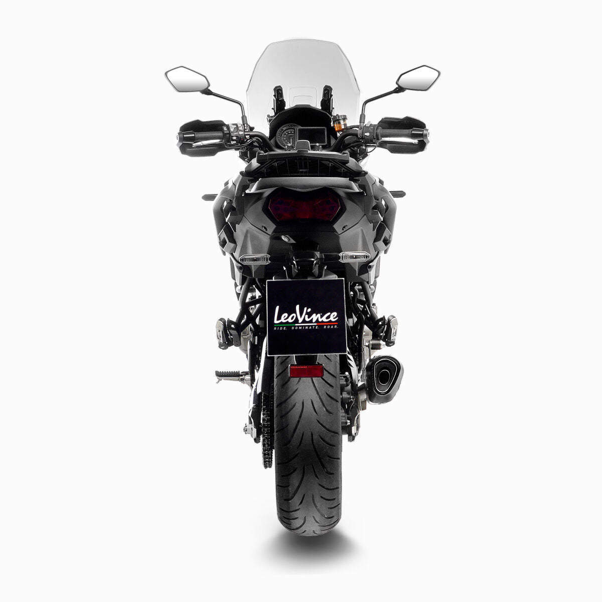 LEOVINCE LV-14R TITANIUM MUFFLER SLIP-ON MUFFLER ECE 15623T